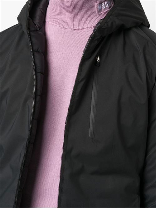 Giacca uomo modello Ezra nero reversibile SAVE THE DUCK | D33600MMATT1510000